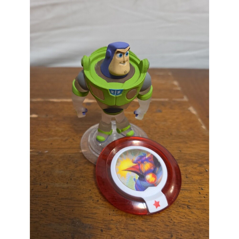 Buzz Lightyear 1.0 Disney Infinity Toy Story figure w/ Zurg Disc